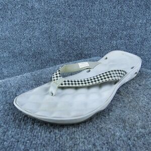 Columbia Women Flip‎ Flop Sandal Shoes Gray Synthetic Size 11 Medium